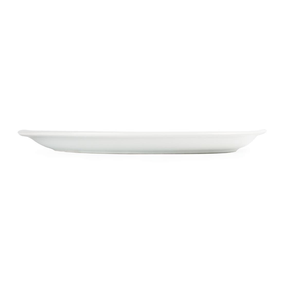 CB477 Olympia Whiteware Ovale Serveerschalen 25cm (6 Stuks)