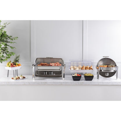 U009 Olympia Paris ronde chafing dish rolltop