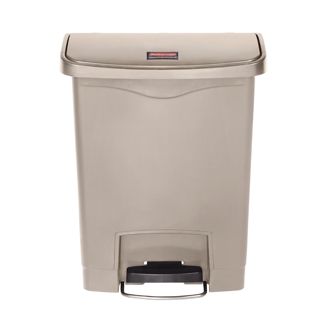 GL021 Rubbermaid Slim Jim Front Step pedaalemmer 30L beige
