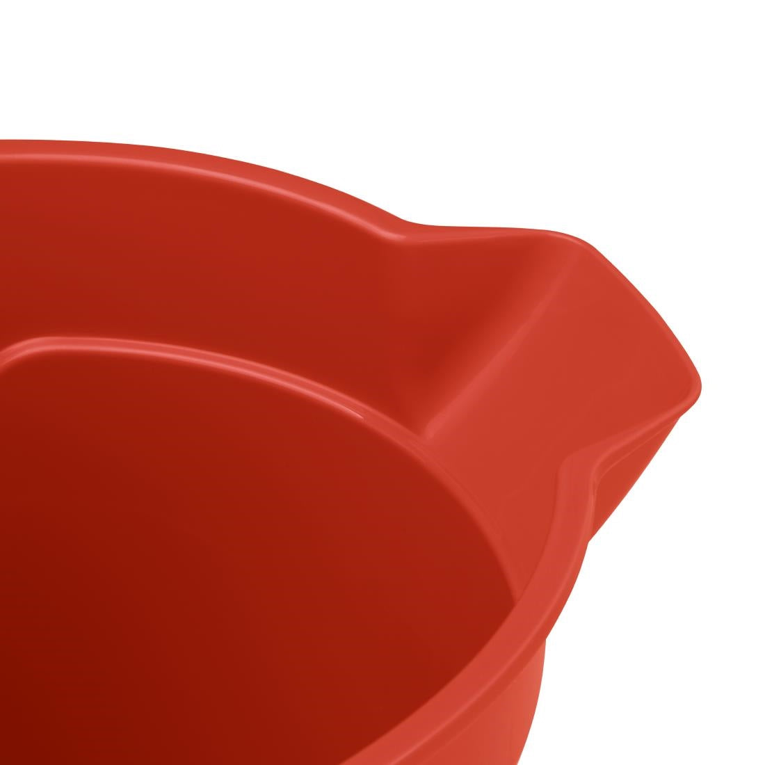 FU832 Jantex Rode Maatemmer Met Schenktuit 10Ltr