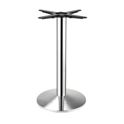 CD214 Bolero verchroomde tafelpoot rond