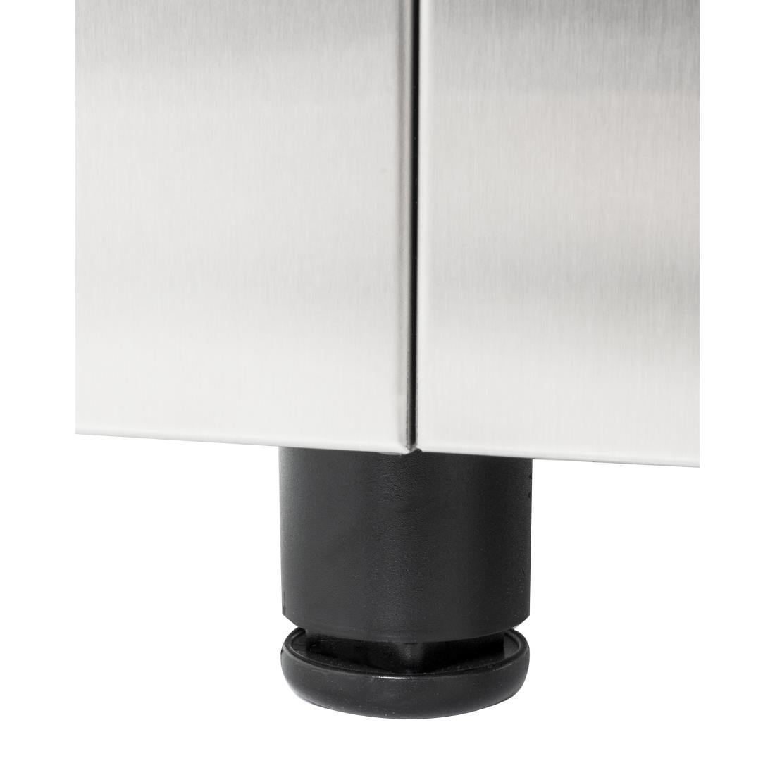 SA773 Buffalo Vrijstaande Slimme Touchscreen Compacte Combi Oven 6 x GN 1/1 Met Installatiekit En Afzuigkap