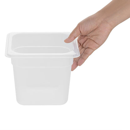 HZ345 Nisbets Essentials Polypropyleen 1/6 Gastronormbak 150mm