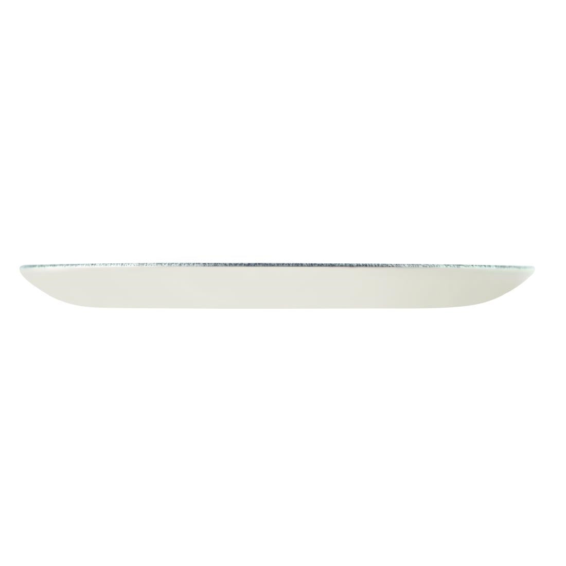 DE885 Churchill Raku Topaz Blue Evolve Coupe Bord 16.5cm (12 stuks)