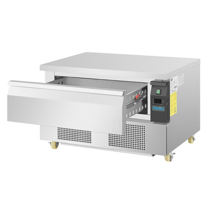 DA994 Polar U-serie compacte koel-vrieswerkbank 1 lade 2x GN 1/1
