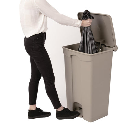 GH639 Jantex pedaalemmer 87Ltr beige