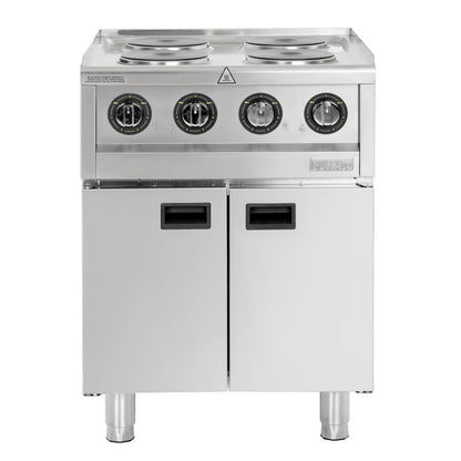 SA801 Buffalo 600 Serie Vrijstaand 4 Plaats Elektrische Kookplaat 7kW