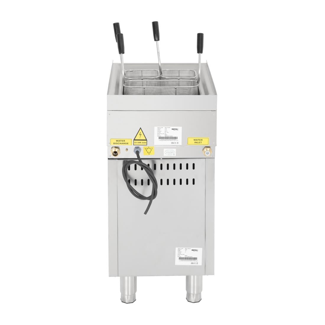 SA804 Buffalo 600 Serie Vrijstaande Elektrische Pastakoker