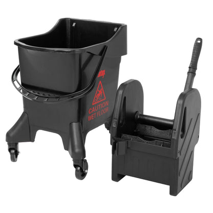 HW636 Jantex 20Ltr Hoge Mopemmer En Wringer - Rode Opdruk