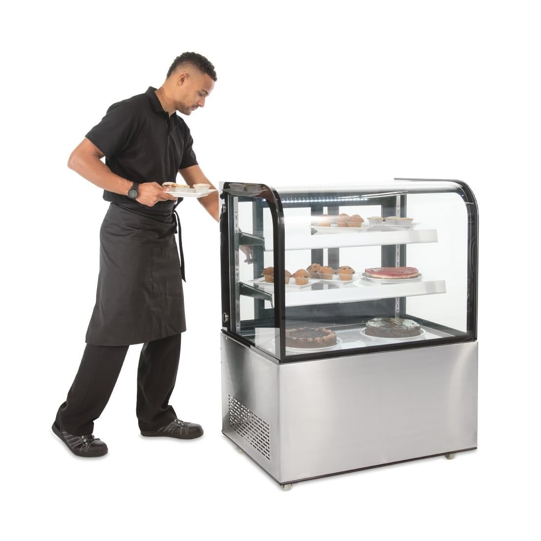 GP294 Polar G-Serie Energiezuinige Delicatessenvitrine Koelkast 270L