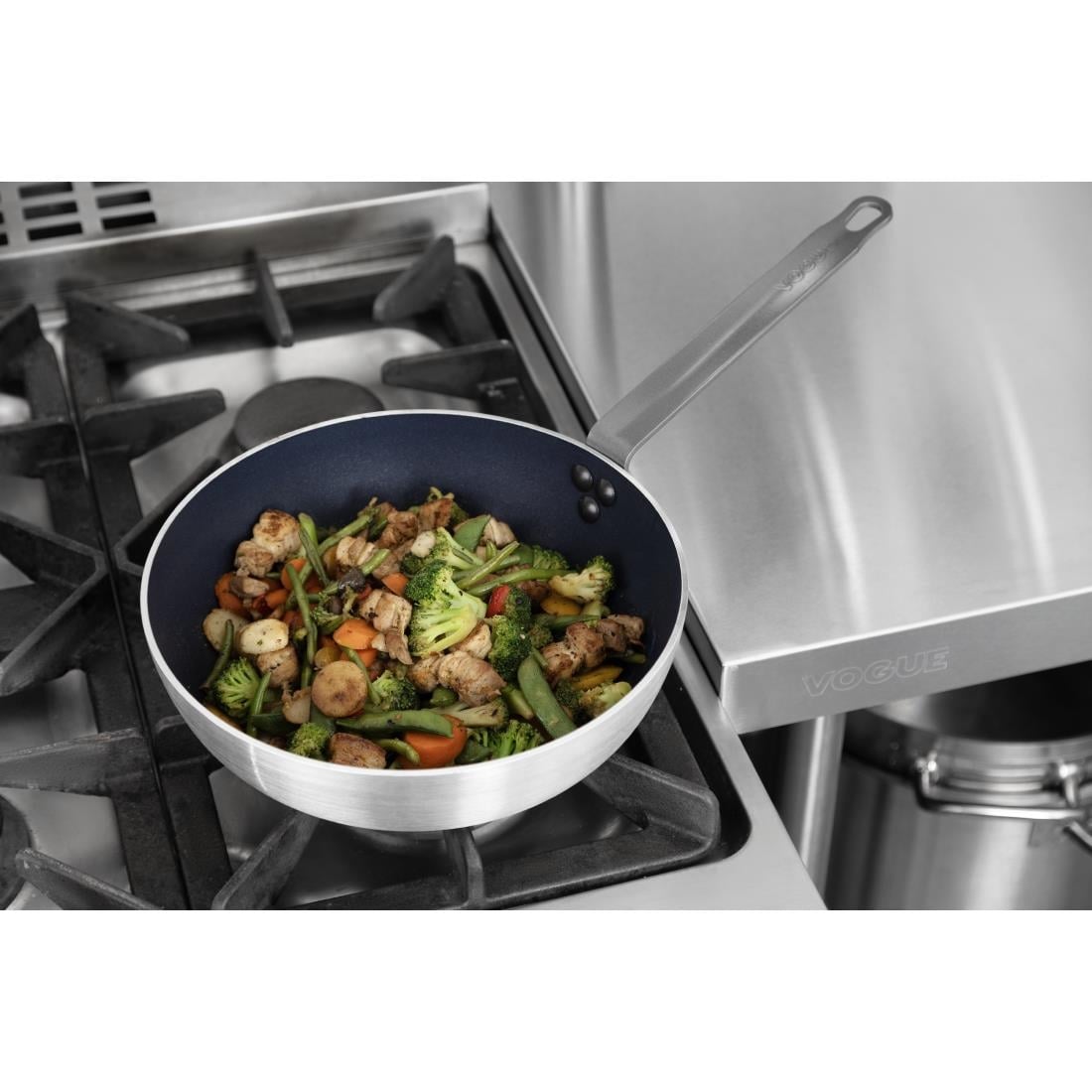 T299 Vogue anti-aanbak aluminium conische sauteuse 28cm