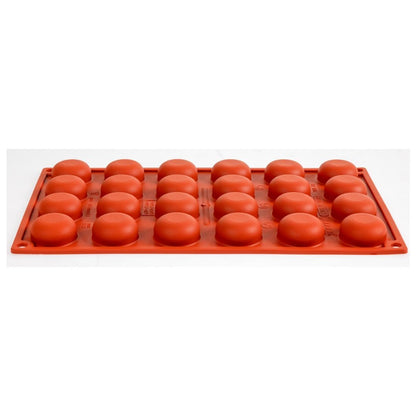 N940 Pavoni Formaflex siliconen bakvorm 24 pomponettes