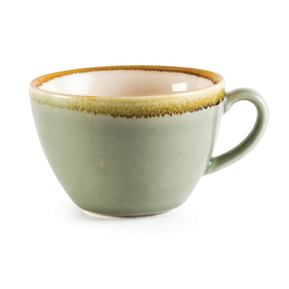 GP480 Olympia Kiln cappuccinokopjes mosgroen 34cl (6 stuks)