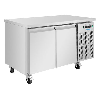 UA086 Polar U-Serie Koel-Vrieswerkbank Met 2 Deuren 124Ltr