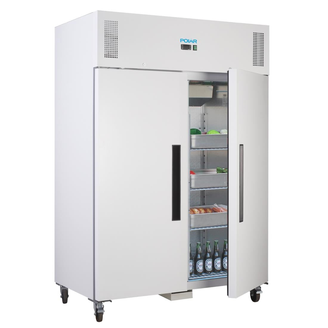 CC663 Polar G-serie 2-deurs koeling wit 1200L