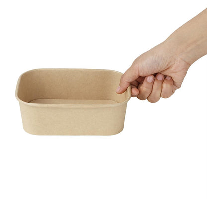 HW017 Fiesta Recycleerbare Vierkante Container Basissen 1200ml (300 stuks)