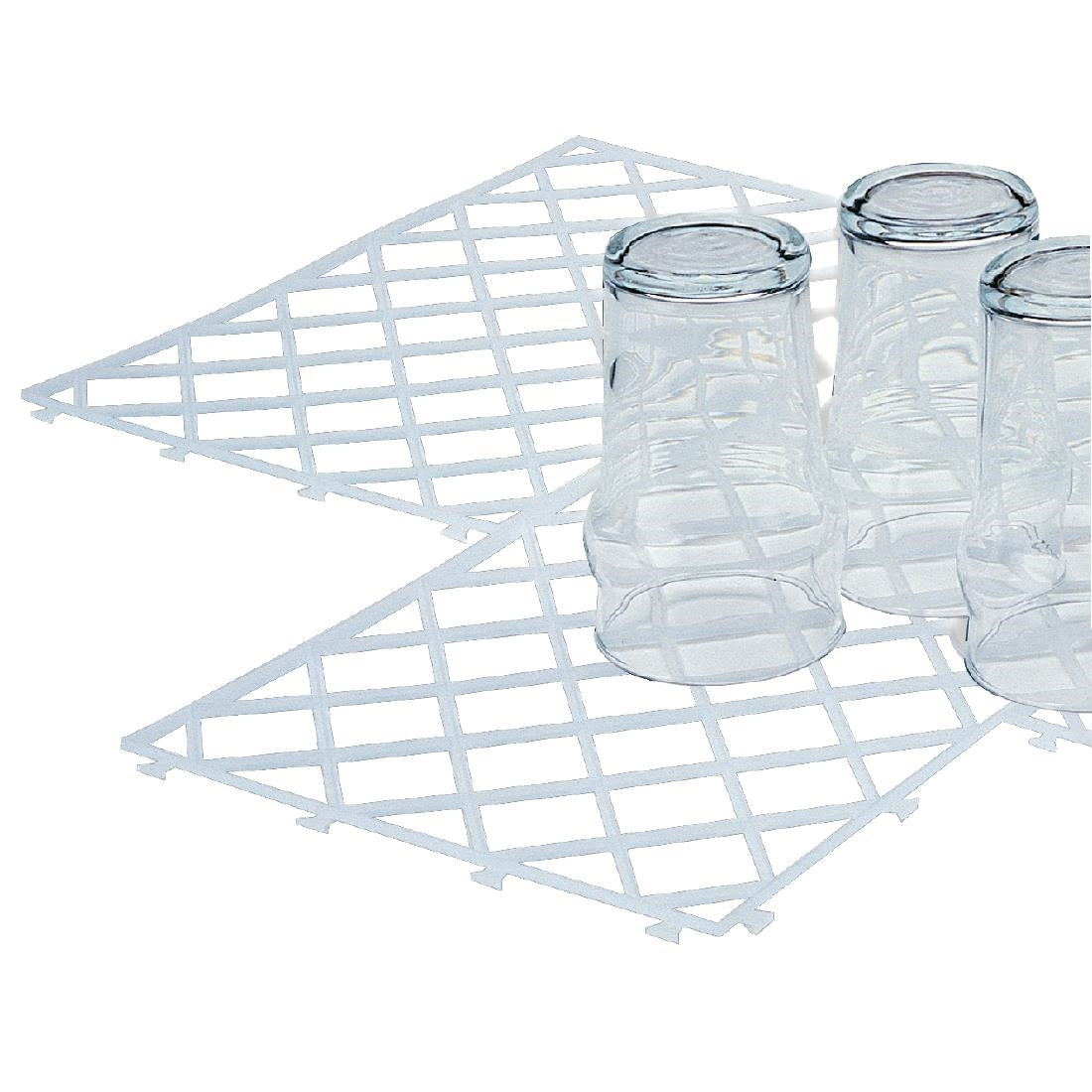 D824 Glazenmatten 23,2x21,5cm (10 stuks)