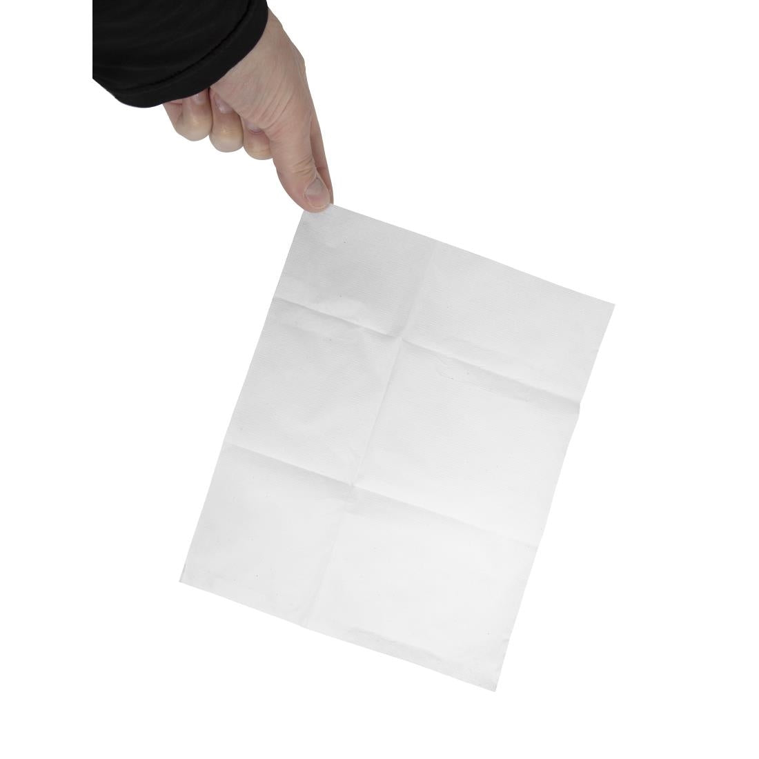 CB392 Servetten 1-laags wit 12x9cm (6000 stuks)
