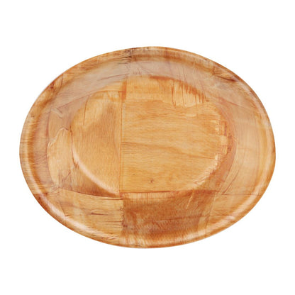 L092 Ovale houten kom klein