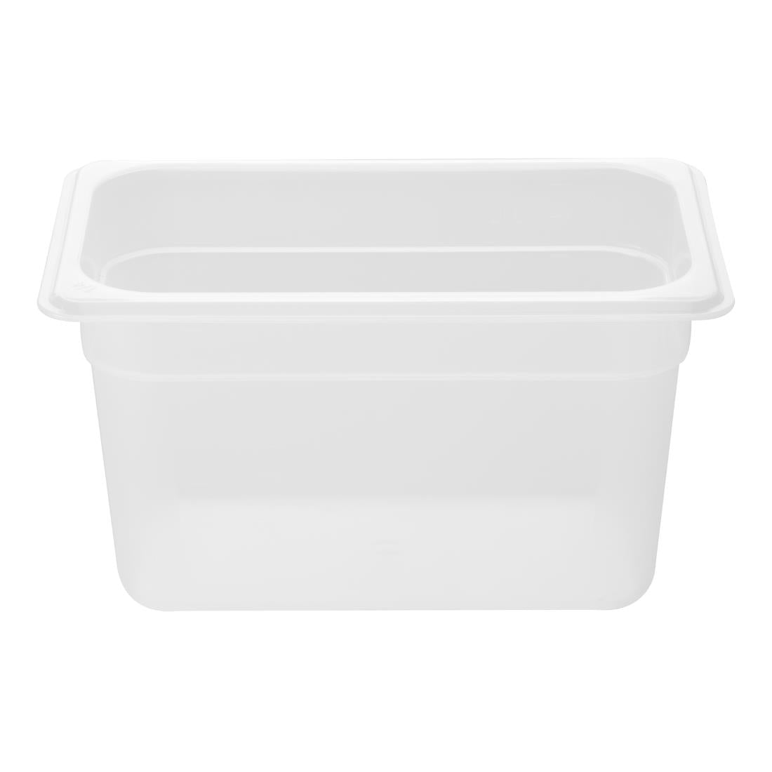 HZ343 Nisbets Essentials Polypropyleen 1/4 Gastronormbak 150mm