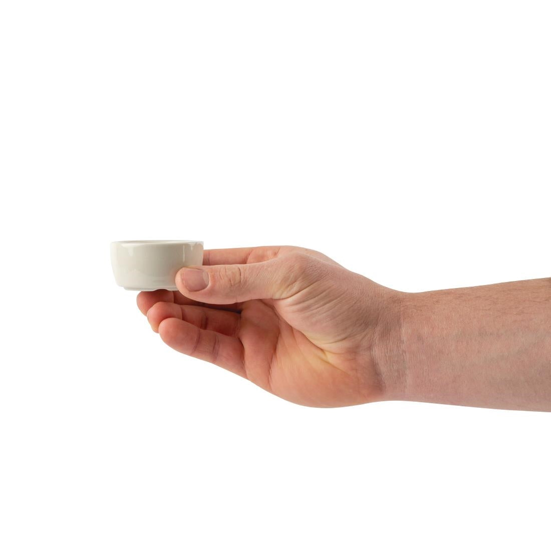 U151 Olympia Ivory boterschaaltje 5,6cm (12 stuks)