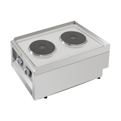 CU472 Buffalo 600-Serie Elektrische Kookplaat Met 2 Kookzones