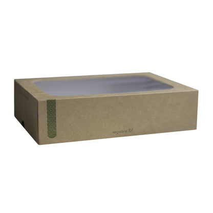 FD386 Vegware composteerbare sandwichboxen met deksel medium (50 stuks)