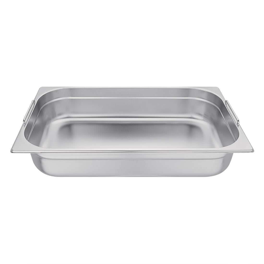 CB179 Vogue RVS GN 1/1 bak met handvatten 10cm
