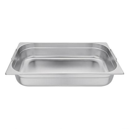 CB179 Vogue RVS GN 1/1 bak met handvatten 10cm