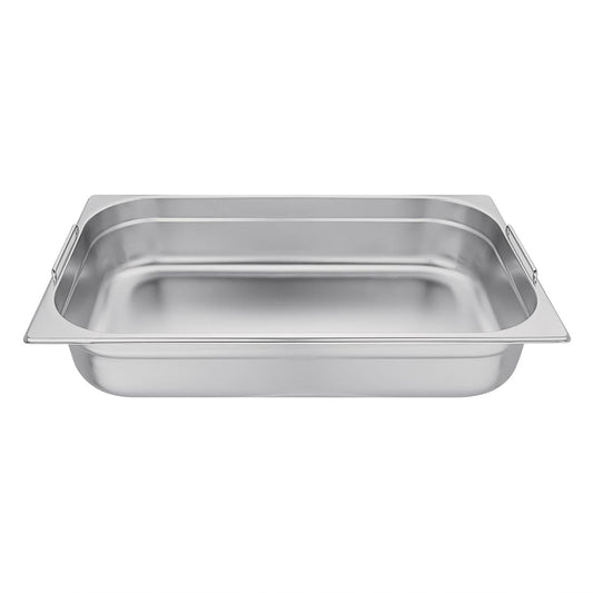 CB179 Vogue RVS GN 1/1 bak met handvatten 10cm