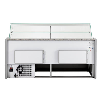 FP924-200 Zoin Tibet Bediening Over De Toonbank Grijs 2000mm