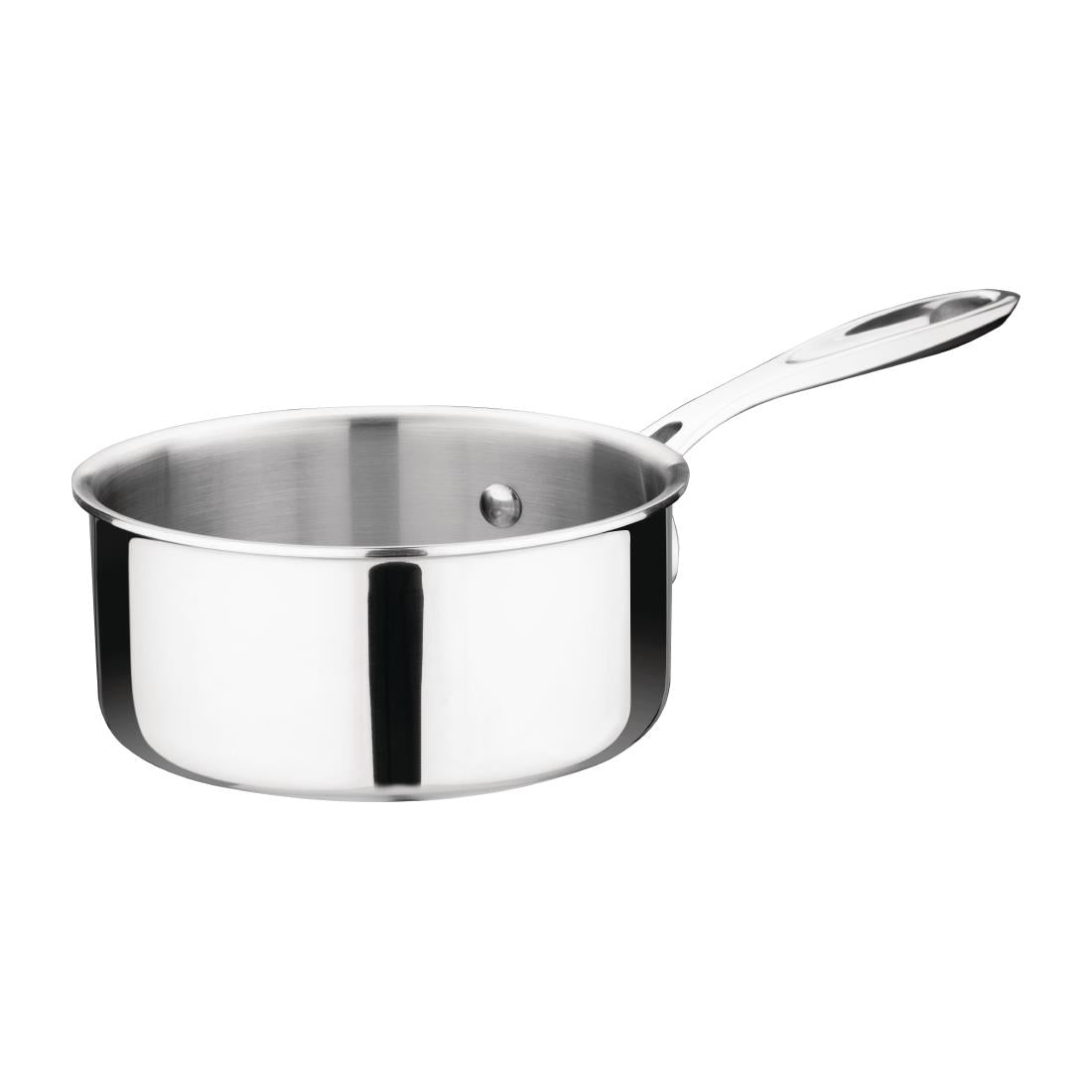 Y244 Vogue roestvrij staal & aluminium tri-wand sauspan 14cm