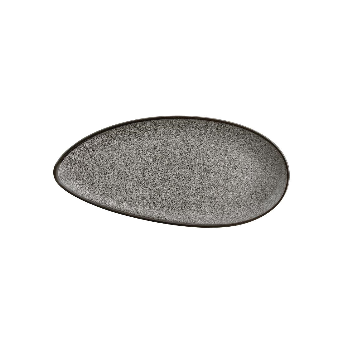DF181 Olympia Mineral Bladvormig Bord 30,5x14,5cm (6 Stuks)