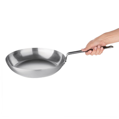 GD006 Vogue carbonstalen koekenpan 30,5cm