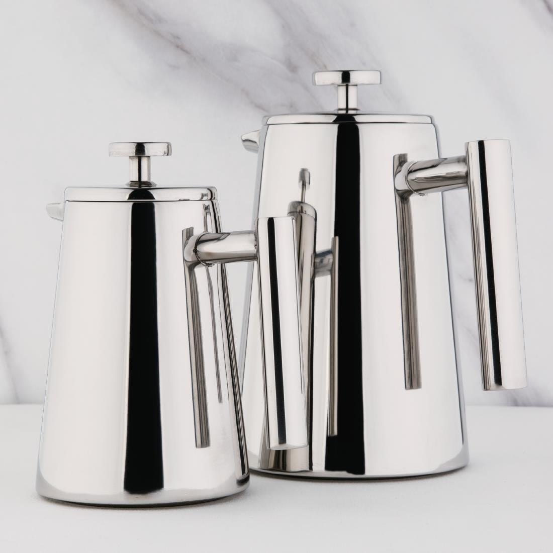 U073 Olympia RVS art deco cafetière 750ml