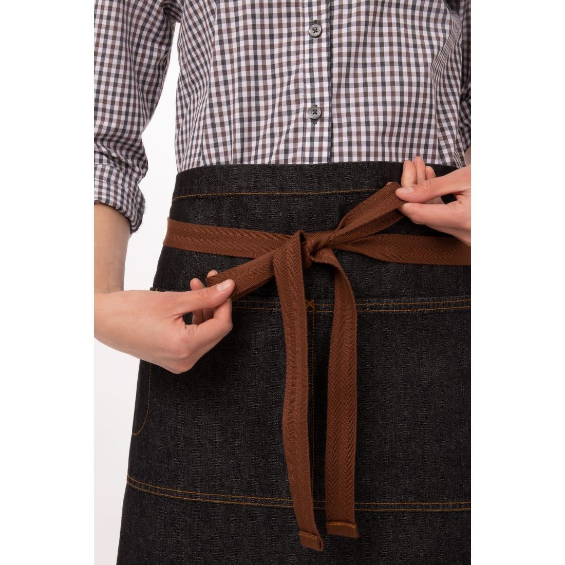 B587 Chef Works Urban Memphis standaard sloof zwart