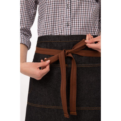 B587 Chef Works Urban Memphis standaard sloof zwart