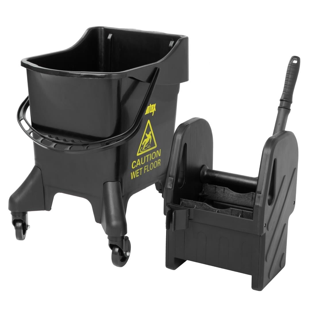 HW638 Jantex 20Ltr Hoge Mopemmer En Wringer - Gele Oplage