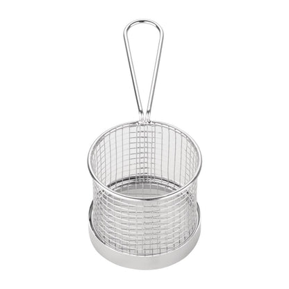 GG875 Olympia RVS fritesmand met handgreep 9,5cm