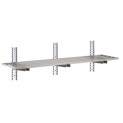 DS448 Gastro M RVS wandplank zonder steunen 140x40cm