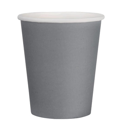 GP415 Fiesta Recyclable koffiebekers enkelwandig blauwgrijs 225ml (1000 stuks)
