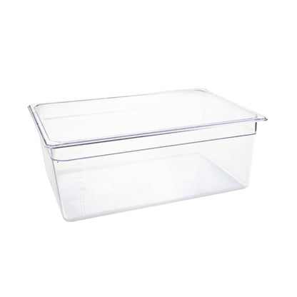 U227 Vogue polycarbonaat 1/1 gastronorm container 200mm transparant