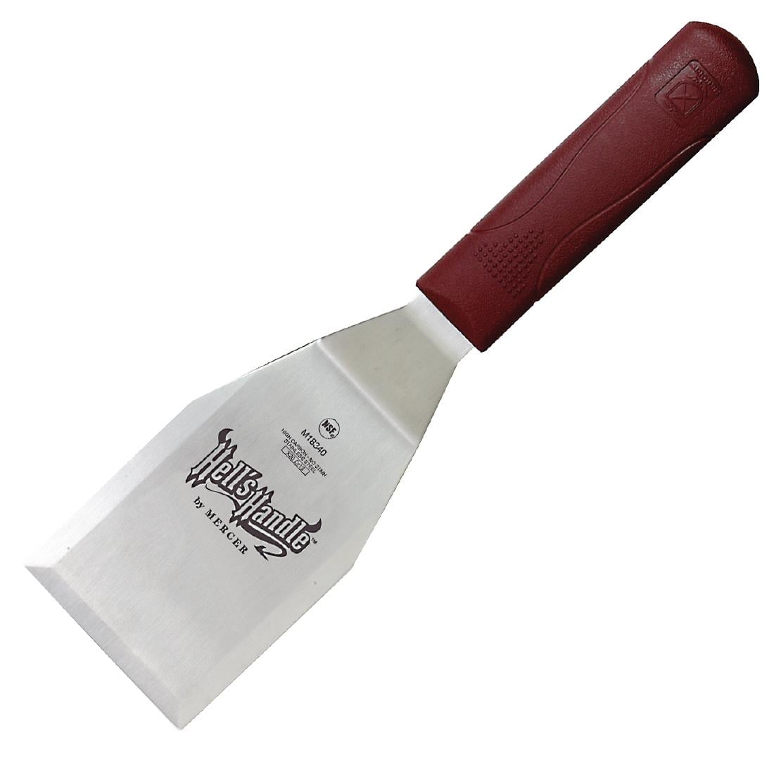 GG734 Mercer Culinary Hells Handle hittebestendige spatel heavy duty 12,5x7,6cm