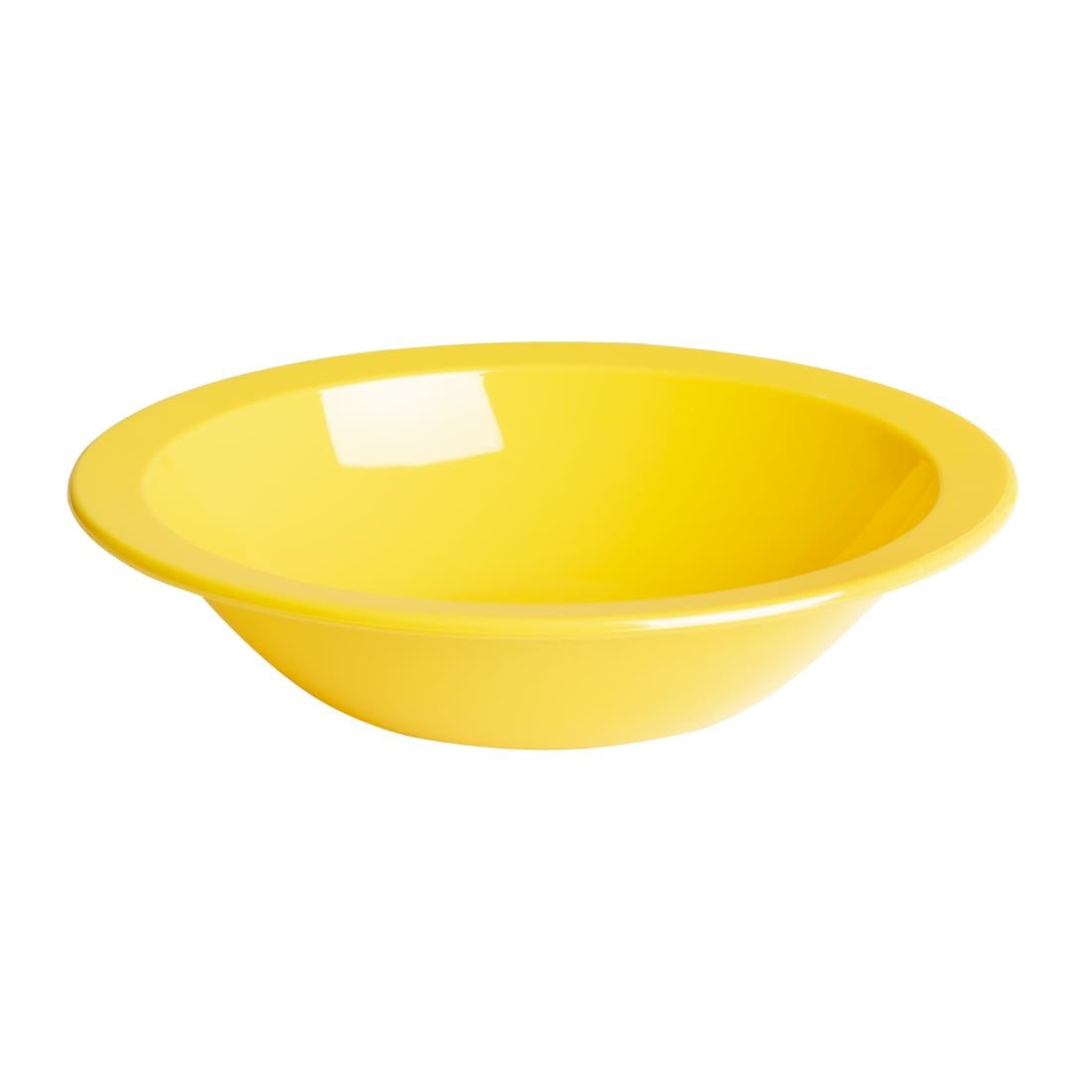CB771 Olympia Kristallon polycarbonaat dessertschaaltjes geel (12 stuks)