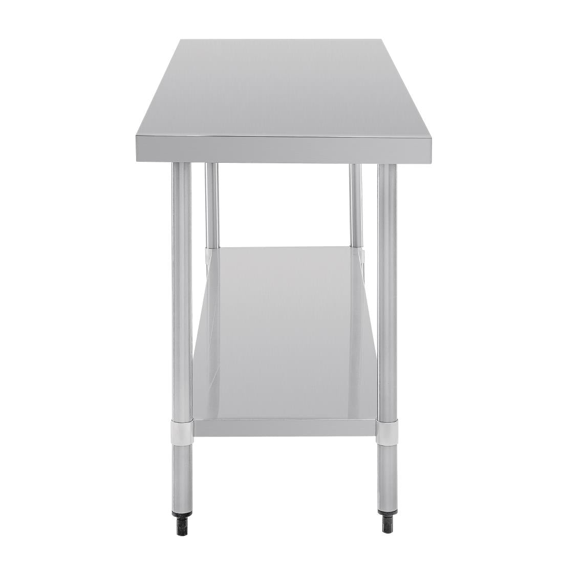 T378 Vogue RVS werktafel zonder achteropstand 90x180x60cm