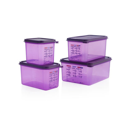 CM786 Araven GN 1/6 polypropylene voedseldoos 2,6Ltr