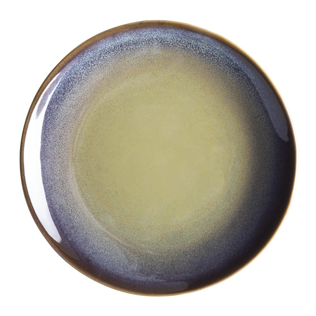 DZ696 Olympia Birch Aubergine Coupe Borden 205mm (6 stuks)