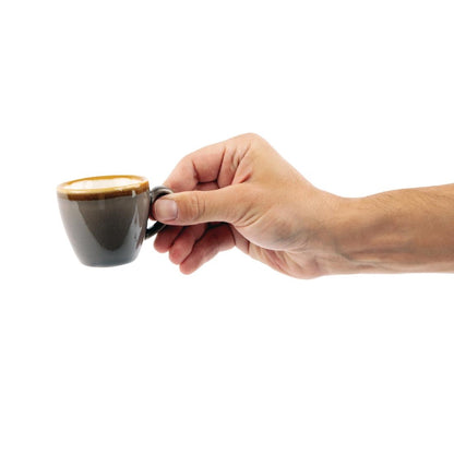 HC388 Olympia Kiln espressokopjes grijs 8,5cl (6 stuks)
