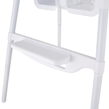 CY599 Bolero RVS & polypropyleen kinderstoel wit