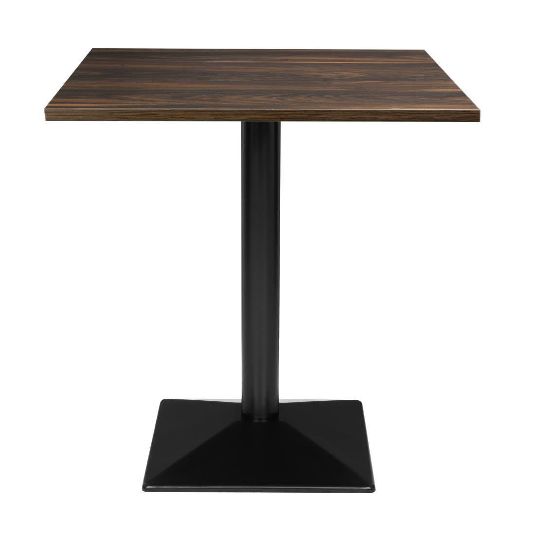 HW850 Bolero Complete Tafel Vierkant Donker Hout Effect 700mm